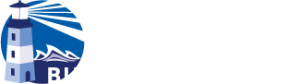Beacon logo white blue